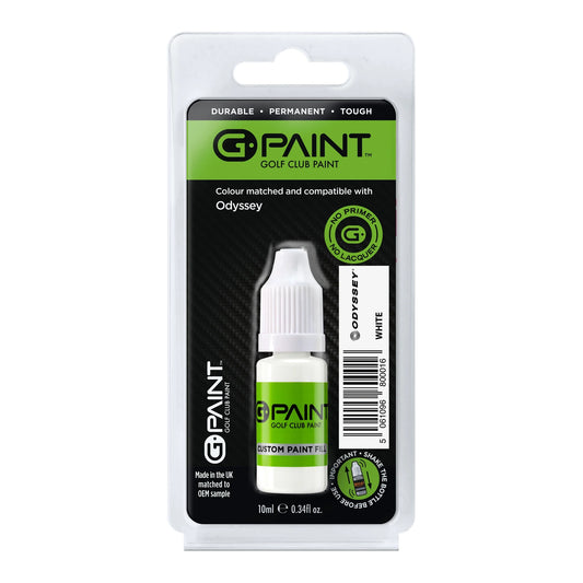 GPaint Golf Club Touch Up Paint - Odyssey White - (Covers Full Range)