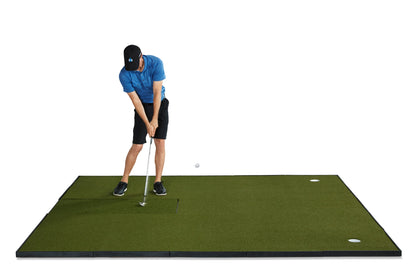 Fiberbuilt Player Preferred Series Combo Golf Mat - Center Hitting - 10'x10'