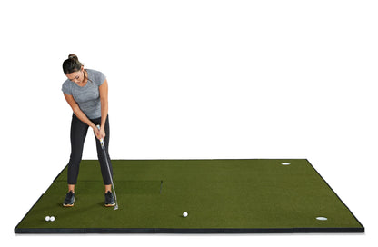 Fiberbuilt Player Preferred Series Combo Golf Mat - Center Hitting - 10'x10'