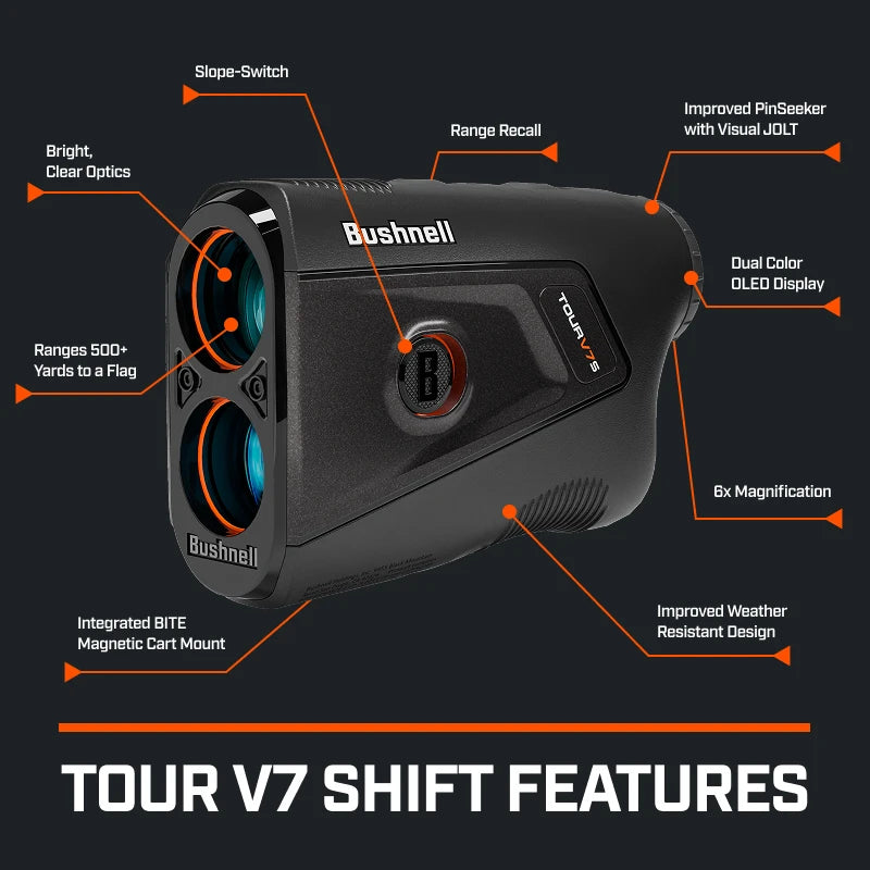 Bushnell Tour V7 Shift Golf Rangefinder