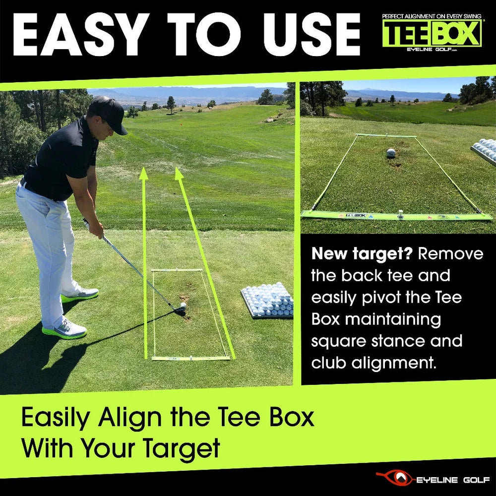 Eyeline Golf Tee Box Alignment Station