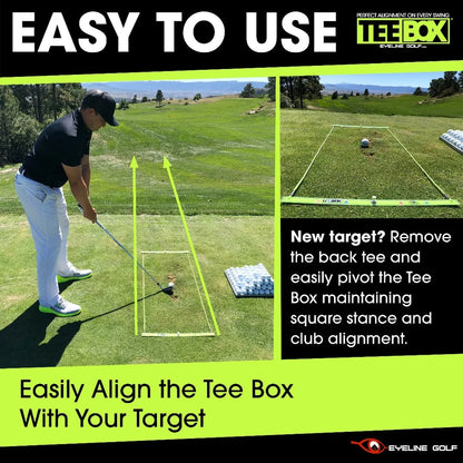 Eyeline Golf Tee Box Alignment Station
