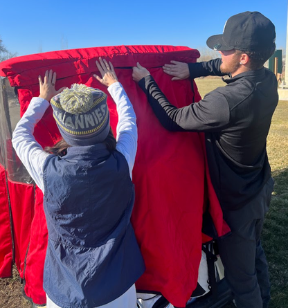 Clear Vision Golf Cart Cover