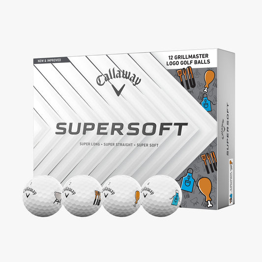 Callaway Supersoft Father's Day Grillmaster Golf Balls (1 Dozen)