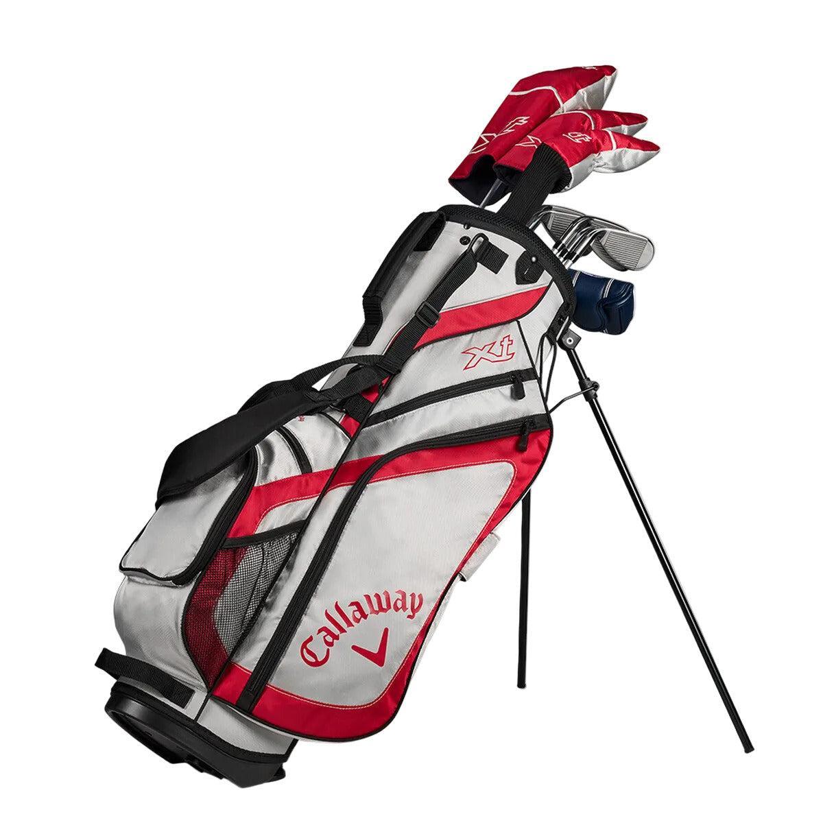 Callaway 2026 XT Juniors 11-Piece Set - Red/White with stand bag