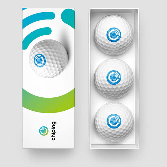 Chiping GPS Tracked Golf Balls - 3 Ball Sleeve