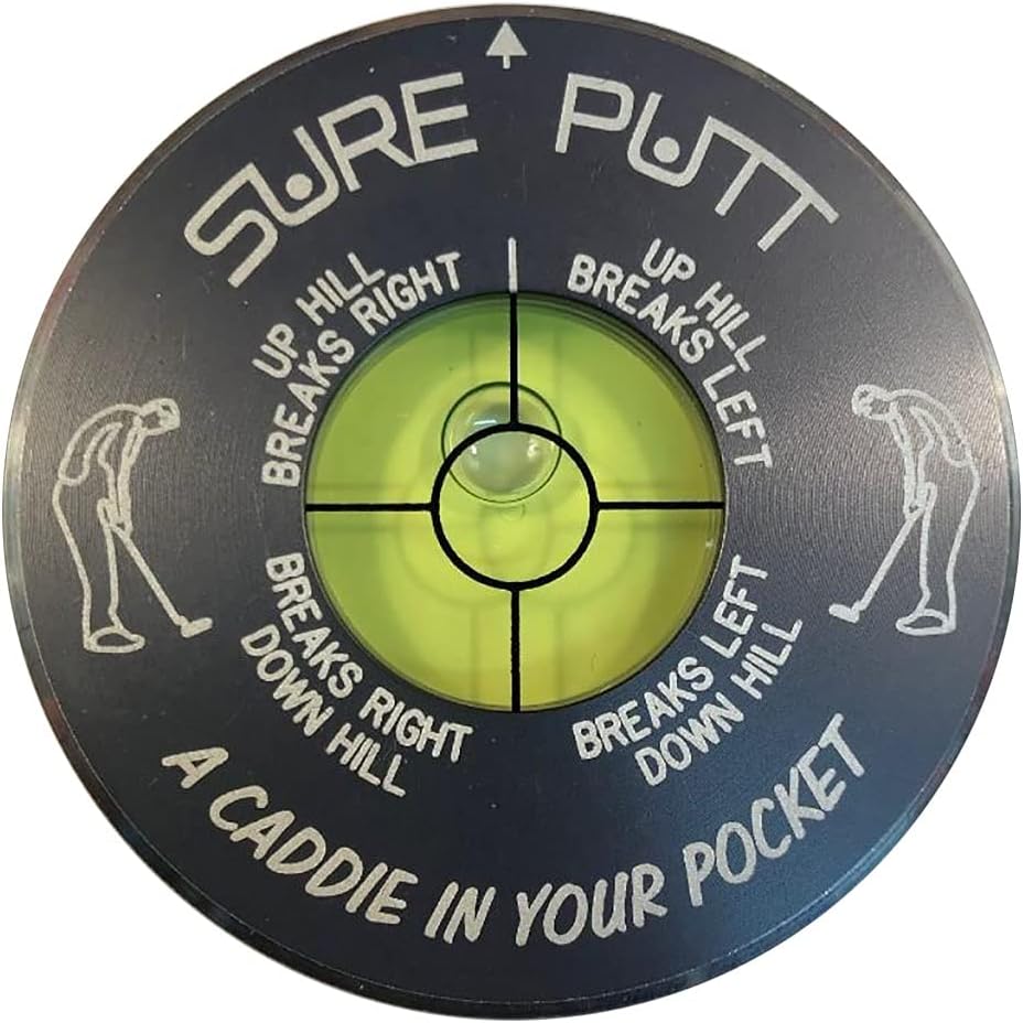 Sure Putt Pro Golf Green Reader & Training Aid - Gunmetal