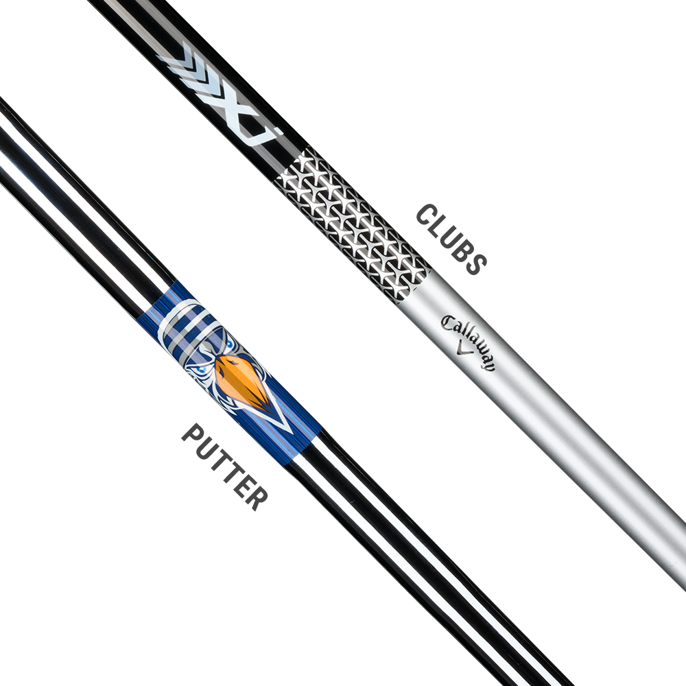 XJ Junior graphite club shaft and putter shaft