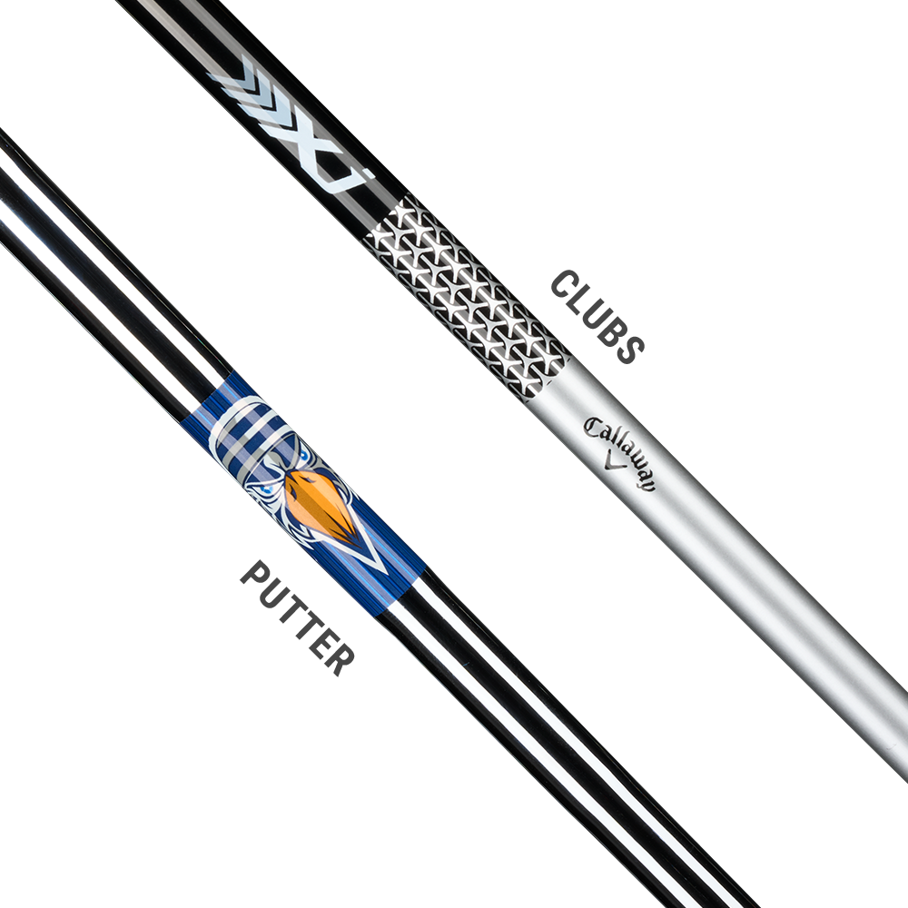 XJ Junior graphite club shafts and putter shaft
