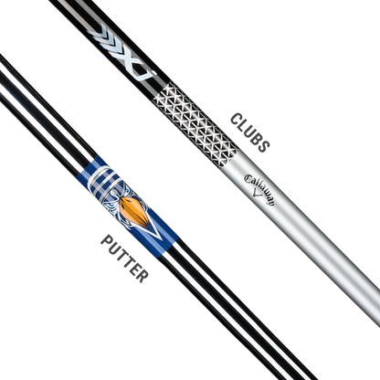 XJ Junior graphite club shafts and putter shaft