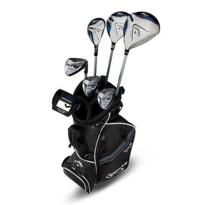 Callaway XJ Junior Level 3 complete set — all seven clubs in the black stand bag