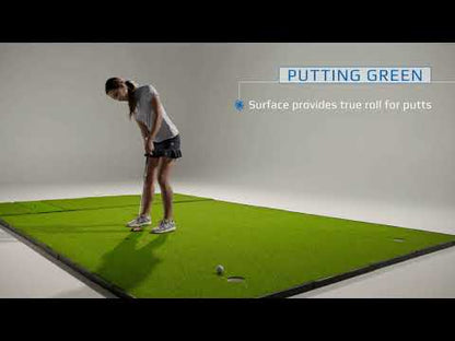 Fiberbuilt Grass Series Combo Golf Mat System - Center Hitting - 10'x10'
