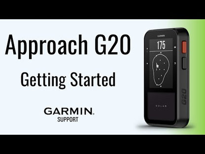 Garmin Approach G20 Solar Golf GPS