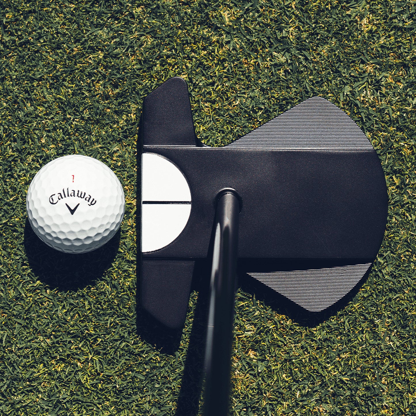 Odyssey Ai-DUAL Square 2 Square MAX ½ Ball Cruiser Broomstick Putter