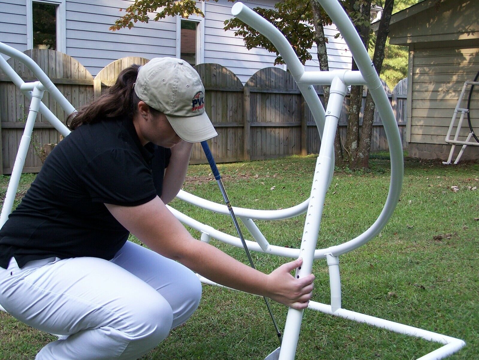 Full Circle PVC Golf Swing Trainer - Golf Swing Training Aid ...