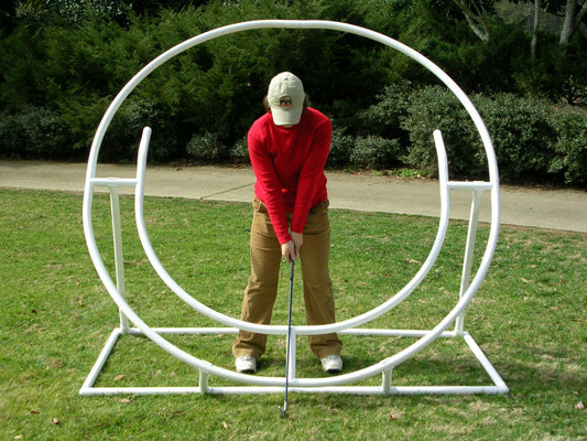 Full Circle PVC Golf Swing Trainer - Golf Swing Training Aid