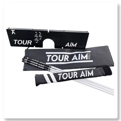 Tour Aim 2.0 Golf Training Aid (With 3 Alignment Sticks)