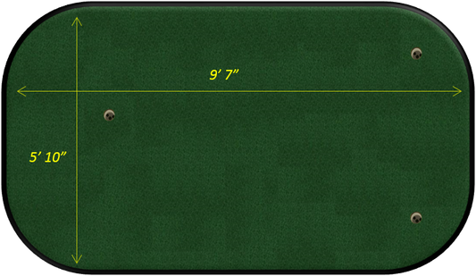 Tour Links 6'x10' Indoor Outdoor Golf Putting Green